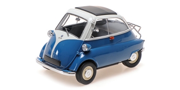 110024000 BMW ISETTA – 1955 – BLUE/WHITE 1:18